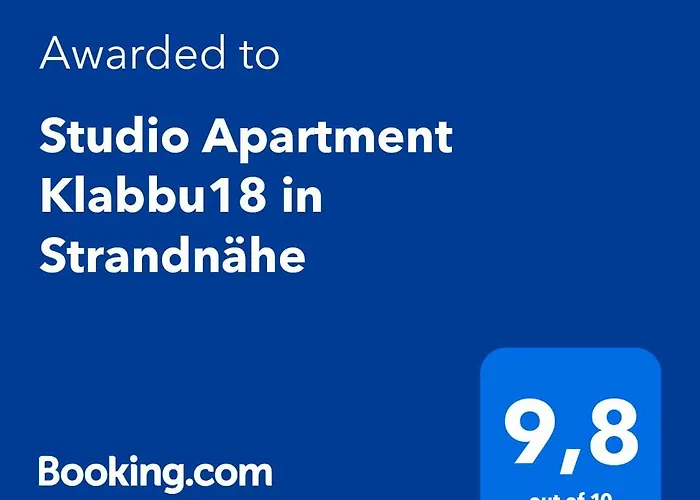 Studio Apartment Klabbu18 In Strandnaehe